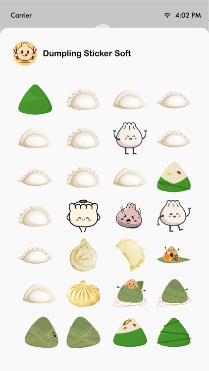 Dumplings Stickers Soft