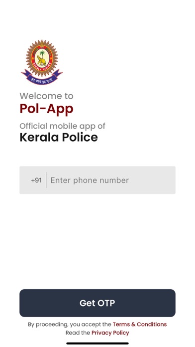 Pol-App(Kerala Police) Screenshot