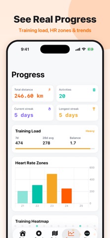 Run Bike Walk – GPS Tracker Screenshot 4 of 5