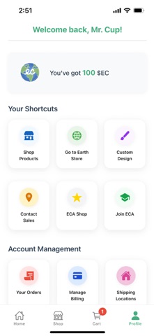 Earth Store iPhone screenshot