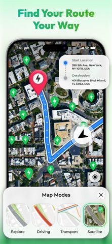EV Charger Map: Station Finder iPhone screenshot