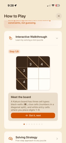 Play Kakuro! screenshot