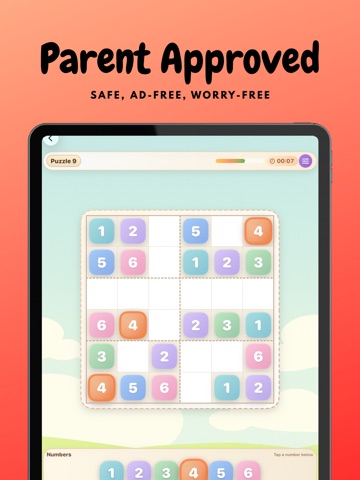 Sudoku for Kids: Logic Game iPad screenshot