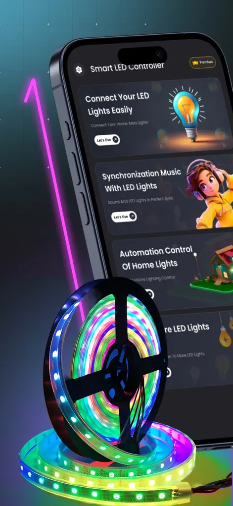 LED Light Controller Smart LED - Lifestyle App | MWM