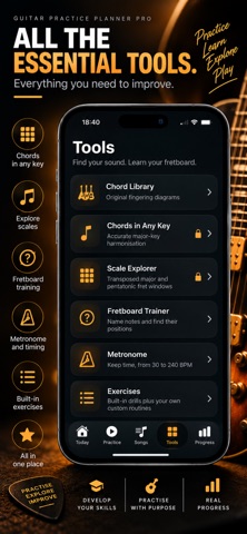 Guitar Practice Planner Pro Screenshot 3 of 9