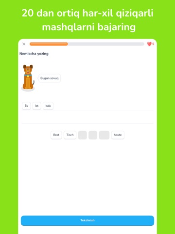 Lingodorf iPad screenshot