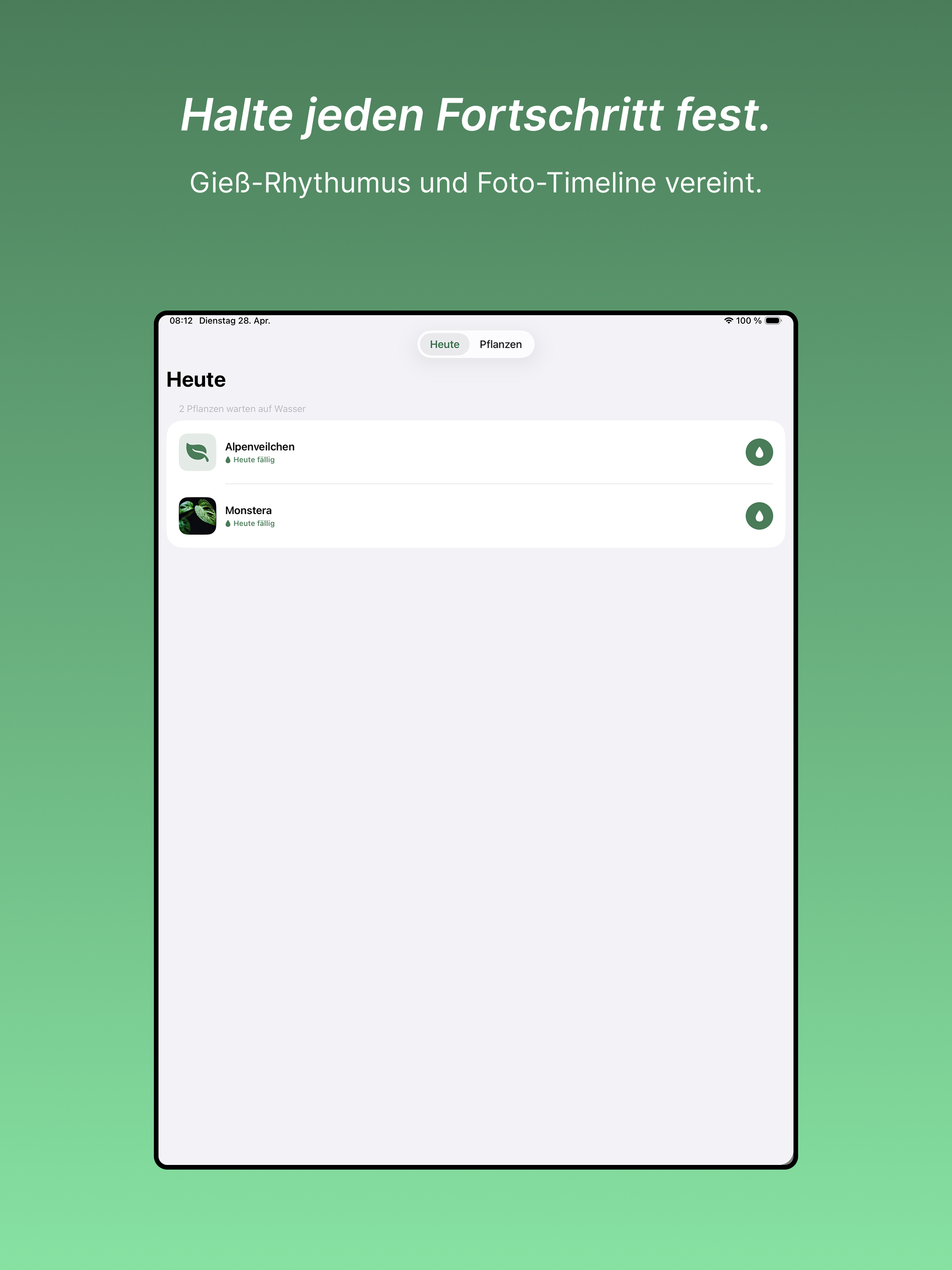 Sproutly - Pflanzen & Gießen screenshot 7