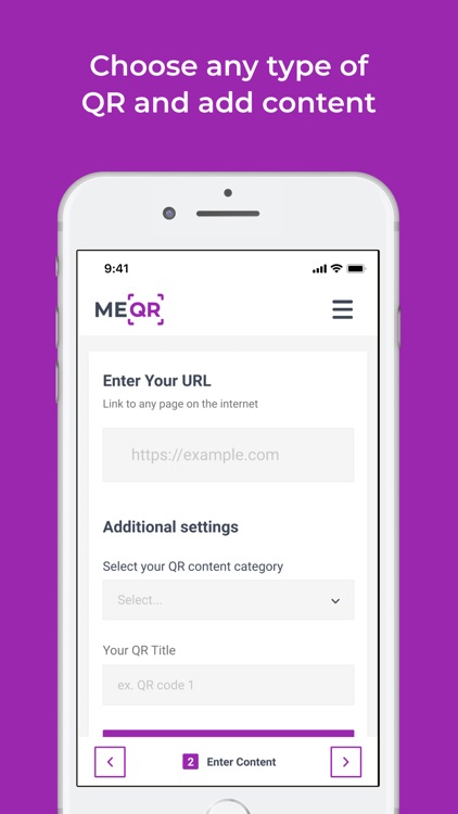 Me QR - QR Code Generator