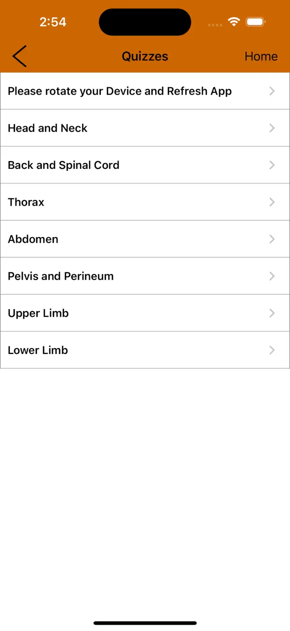 Screenshot #1 pour Human Anatomy Flash Cards