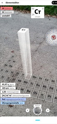 Periodensystem AR screenshot