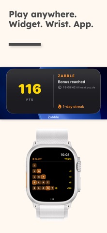 Zabble - Word Chain Puzzle iPhone screenshot