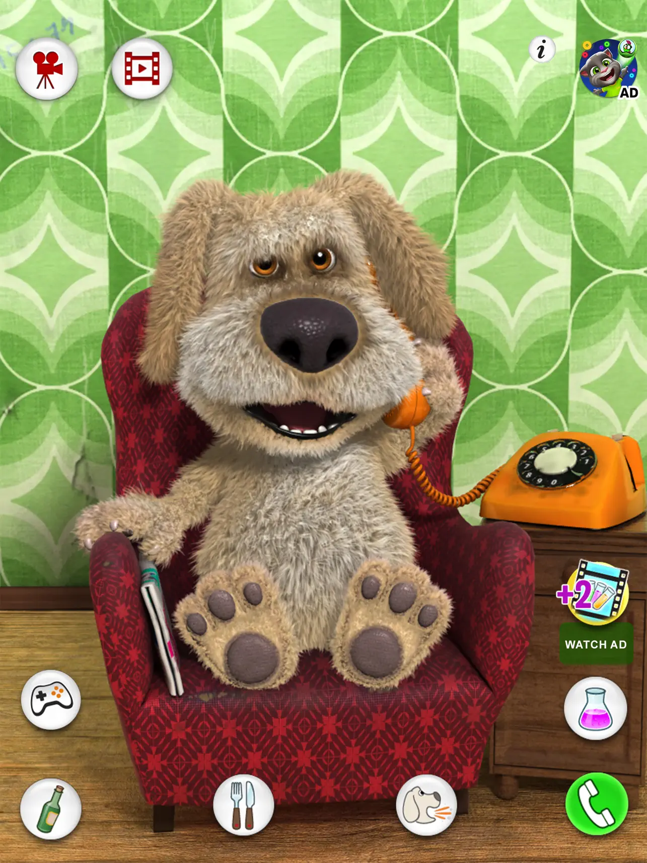 Screenshot #4 pour Talking Ben pour iPad