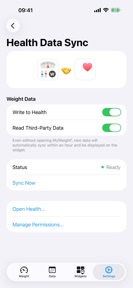 MyWeight² screenshot