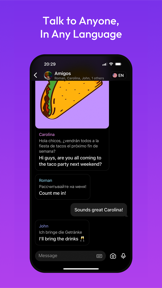 Entiendo - Multilingual Chat screenshot