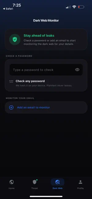 Axom VPN screenshot 3