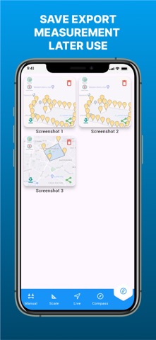 GPS Land Area Measure Live screenshot