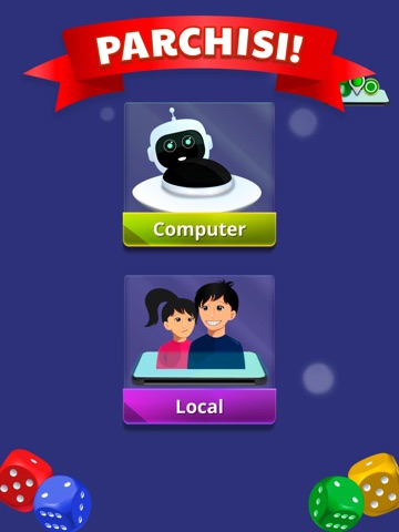 Parchisi iPad screenshot
