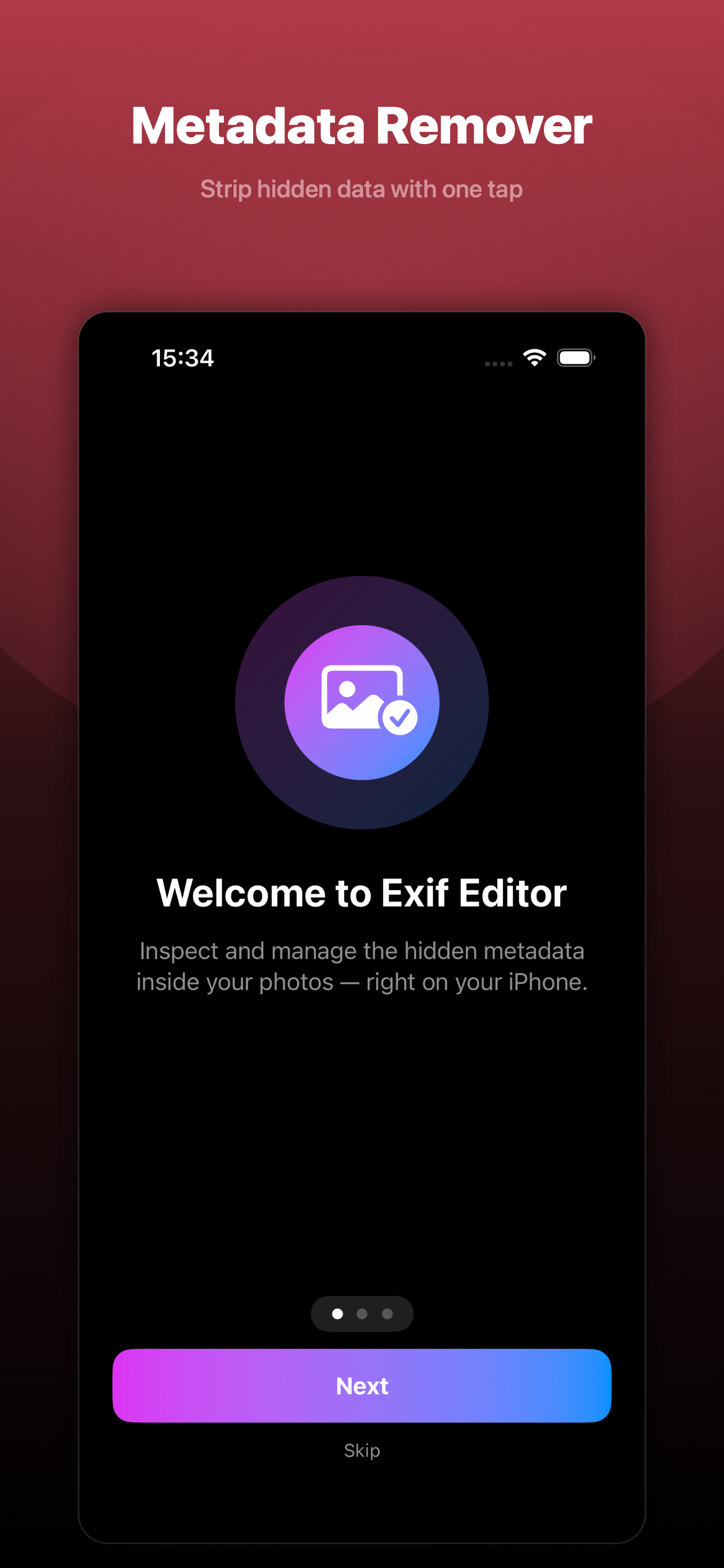 Exif Metadata Changer & Remove screenshot 4