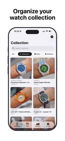 WatchGrid - Watch Tracker Screenshot 1 of 7