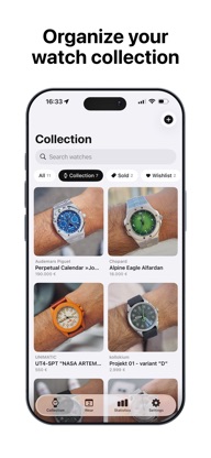 WatchGrid - Watch Tracker screenshot 1