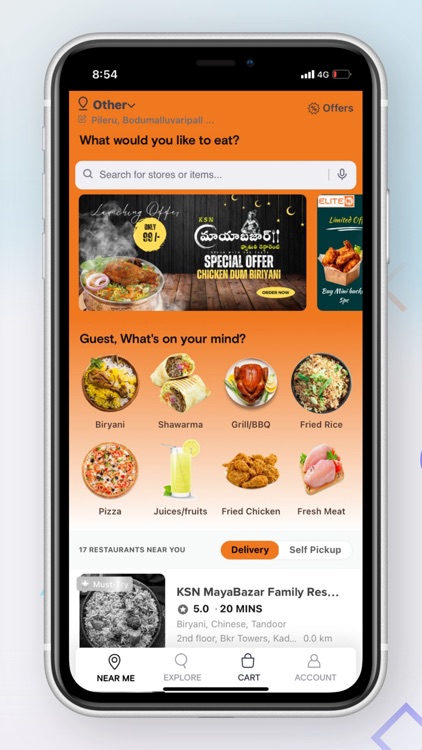 Elite Food Delivery screenshot-3