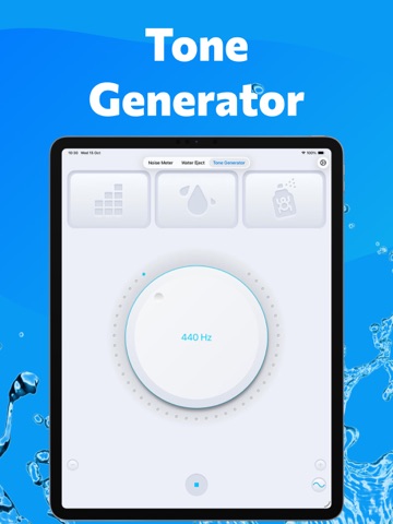 Clear Wave - Water Eject App iPad screenshot 4