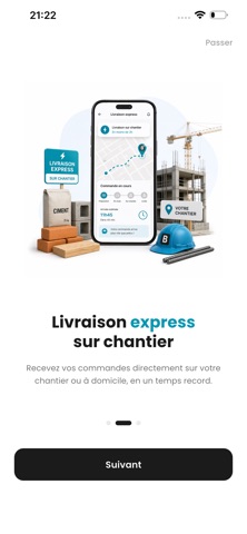 Briker · Livraison matériaux screenshot