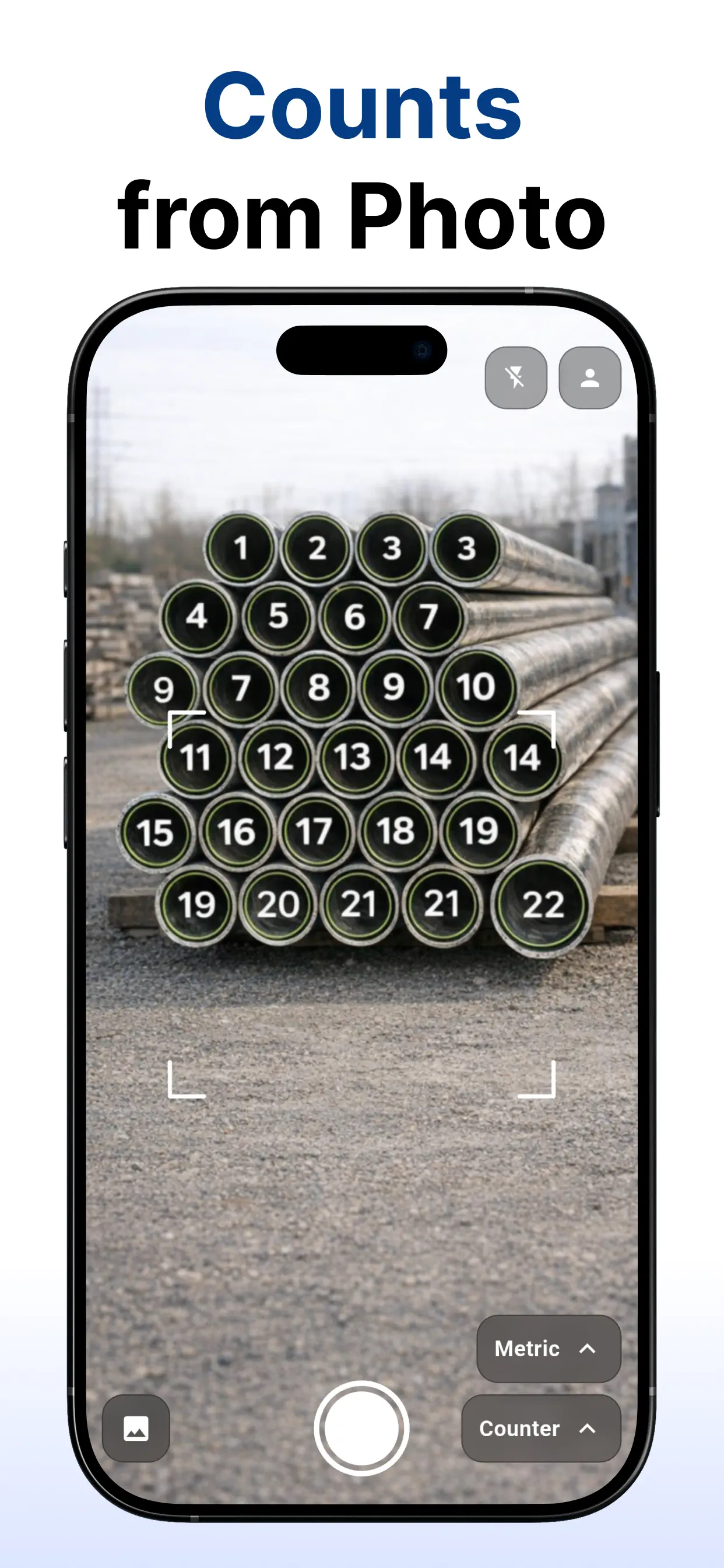 #2. Count Objects Camera (iOS) di: Fatih Melih Tekinalp