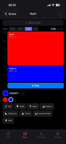Lightstick Controller iPhone screenshot