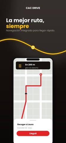 CAC Drive (App conductores) iPhone screenshot