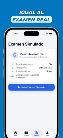 Examen de Manejo DMV Español screenshot