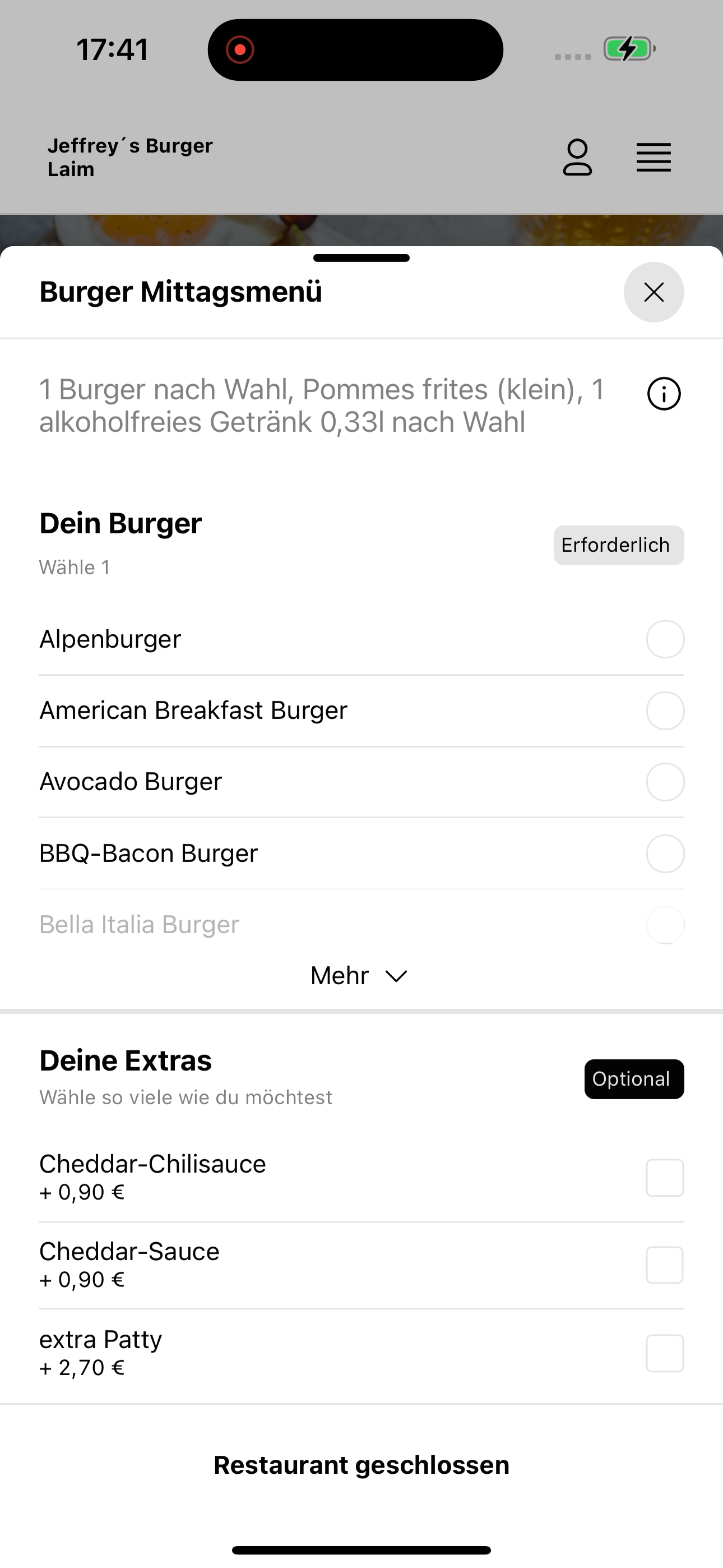 Jeffrey´s Burger Laim screenshot 4
