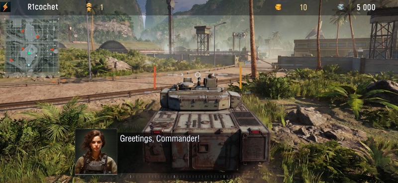 Modern Tanks: Mobile Warfare screenshot 1