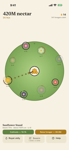 Waggle — Bee Dance Idle screenshot 4