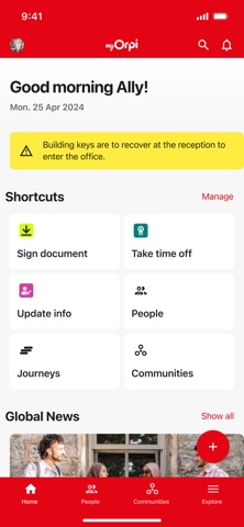 App screenshot