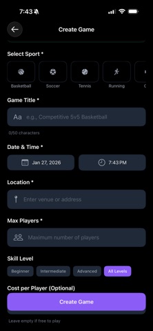 Huddle - Find Your Game Screenshot 4 of 6