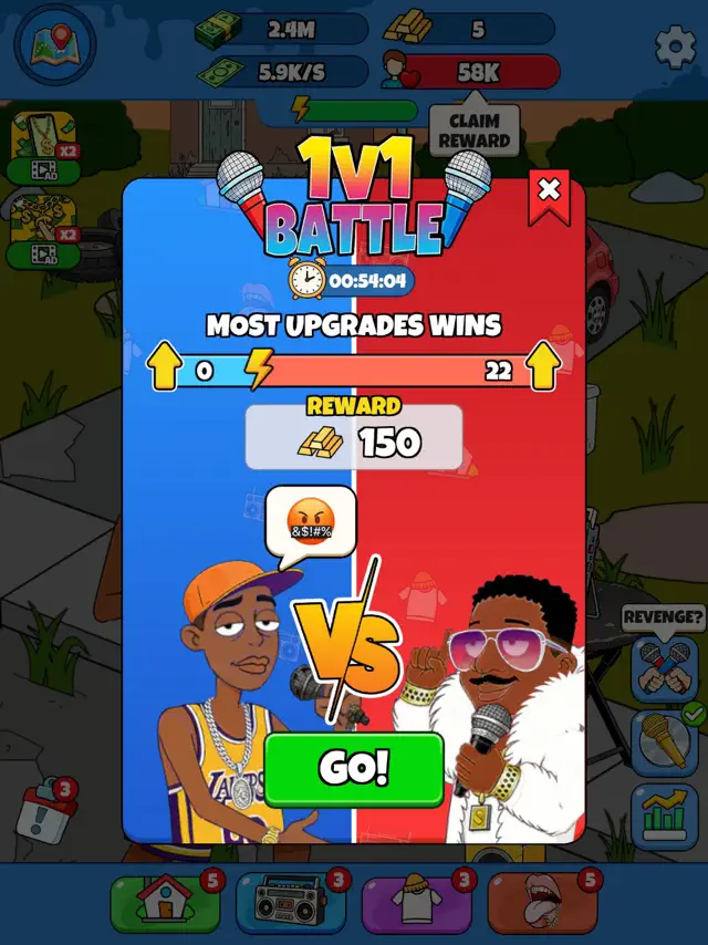 Rap Star:Idle Clicker screenshot 7