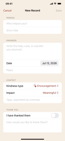 KindTrace のスクリーンショット