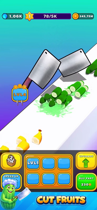 Chop Mania : Idle Cut Factory screenshot 2