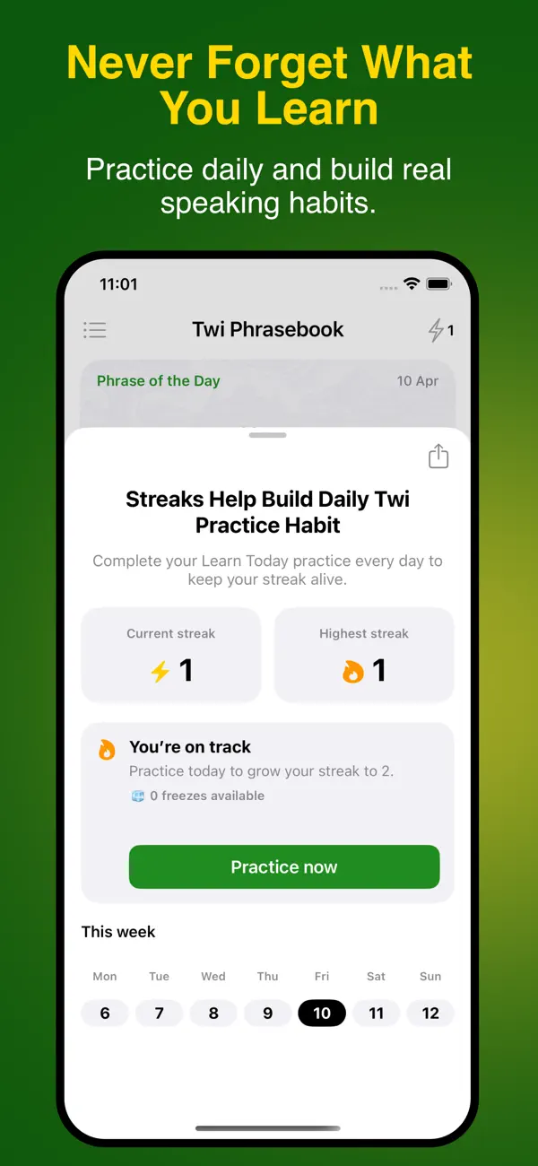 Screenshot #3 pour Nkyea Twi Phrasebook