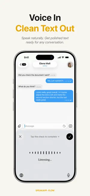 SpeakApp Flow: Voice Keyboard screenshot 2