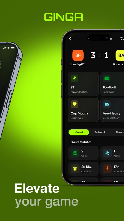 Ginga Soccer Tracker