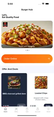 Burger Hub screenshot 1