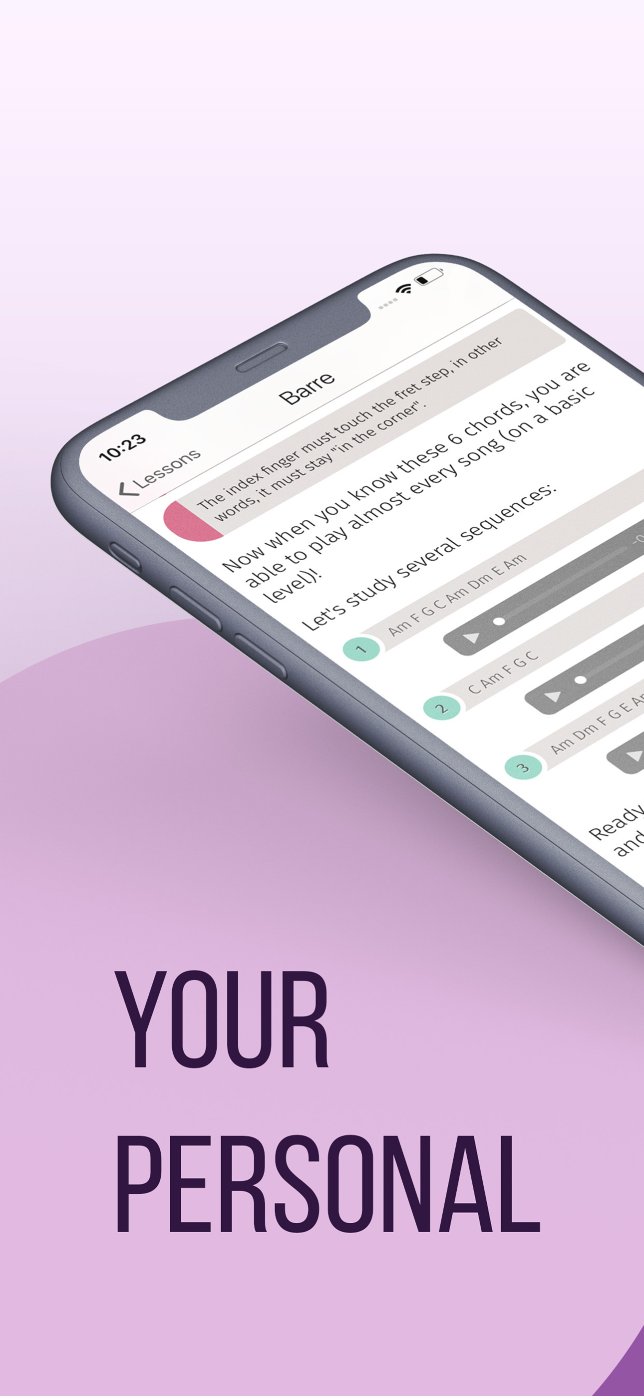 Guitar lessons for beginner