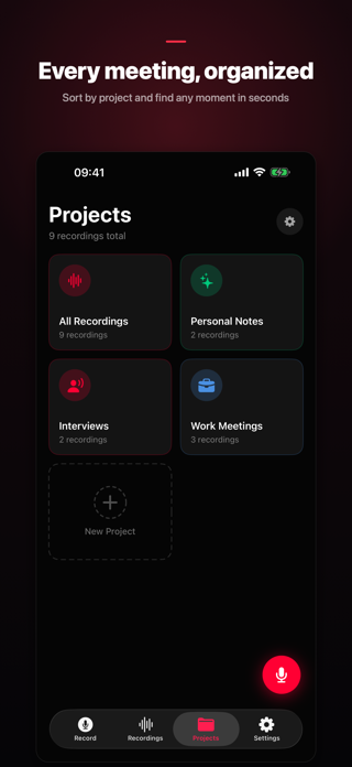 Pro Voice Recorder: AI Notes Screenshot 5 of 6