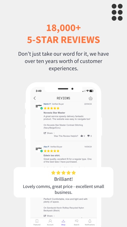 Number Six - Casual Menswear screenshot-4