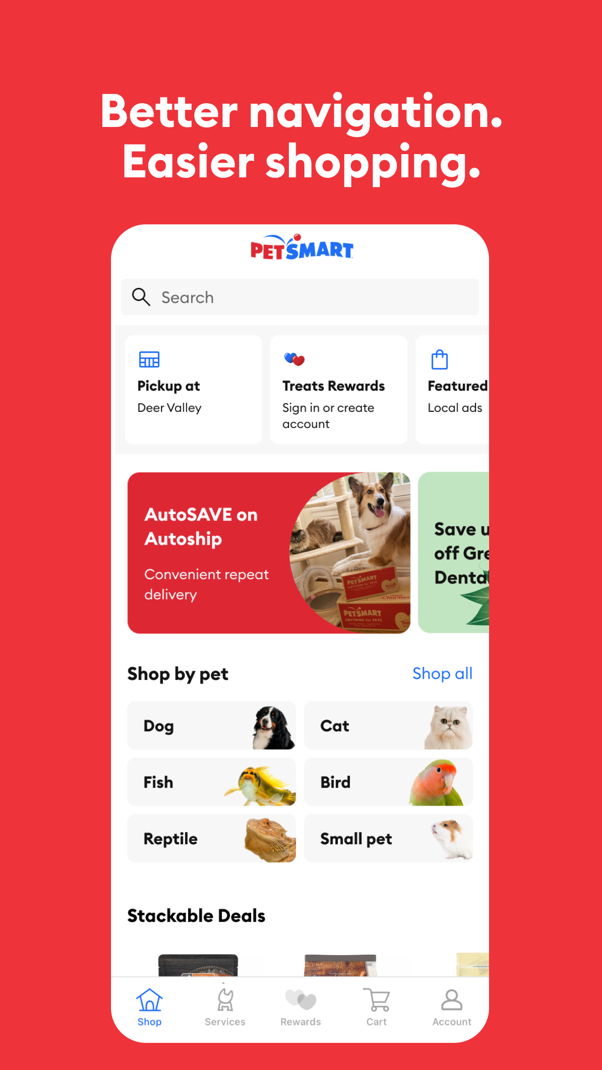 PetSmart screenshot 1