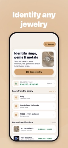 Jewelry Identifier: Ring & Gem iPhone screenshot