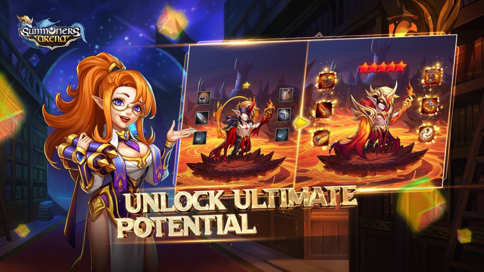 #6. Summoners Arena: Idle RPG (iOS) 由: Onechain Tech.