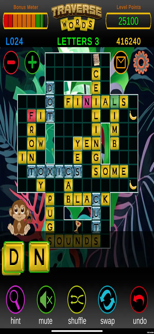 #6. Traverse Words Crossword Game (iOS) Podle: Travant Garde LLC